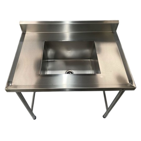 MESA EM AÇO INOX