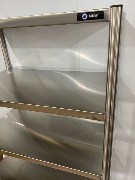 ESTANTE 5 PLANOS LISOS EM AÇO INOX - Image 2