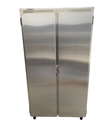 ARMÁRIO DML EM AÇO INOX